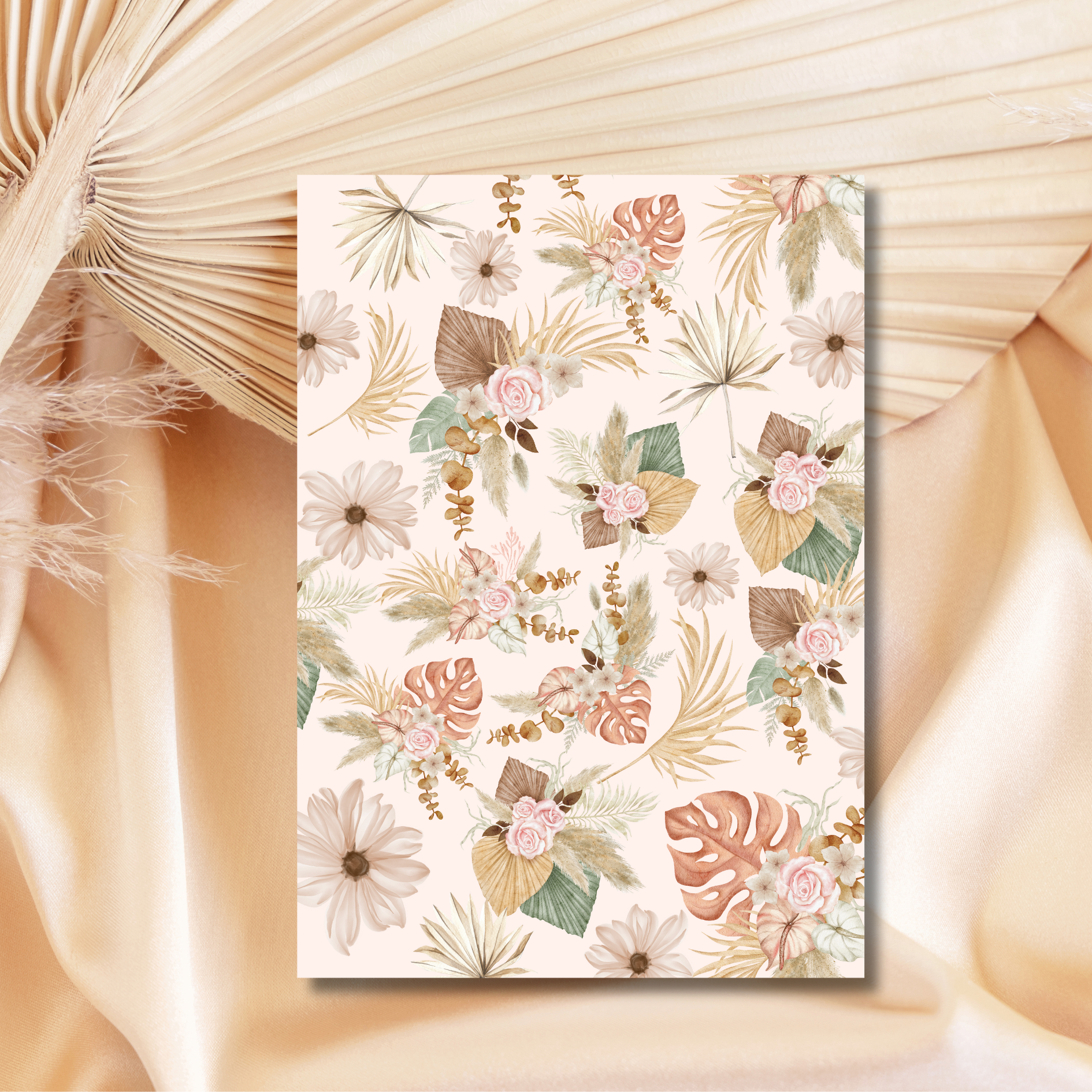 Floral Boho Printable Nursery Wall Art