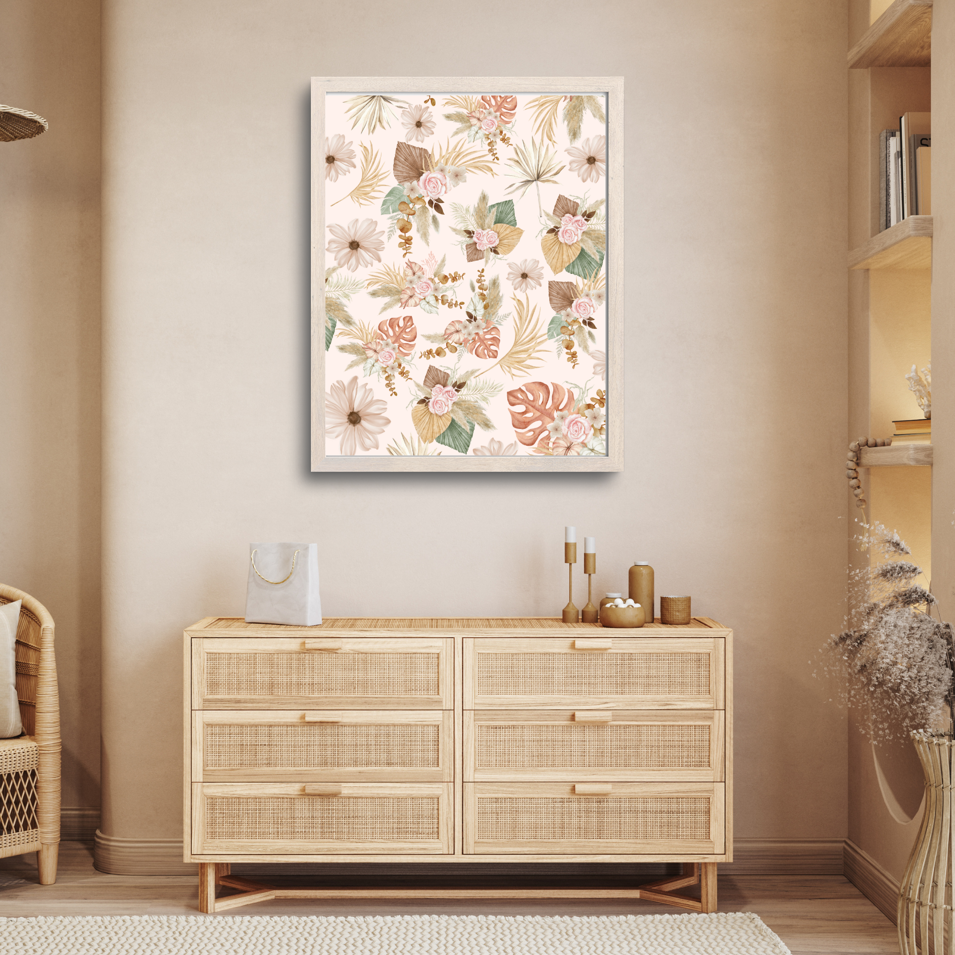 Floral Boho Printable Nursery Wall Art